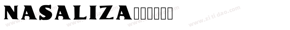NASALIZA字体转换