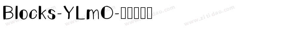 Blocks-YLmO字体转换
