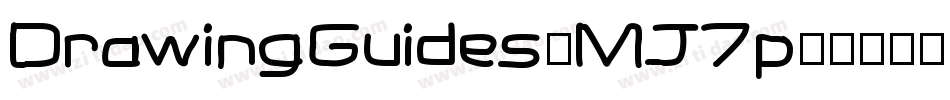 DrawingGuides-MJ7p字体转换