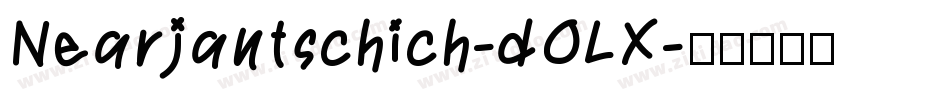Nearjantschich-dOLX字体转换