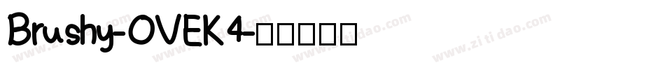 Brushy-OVEK4字体转换