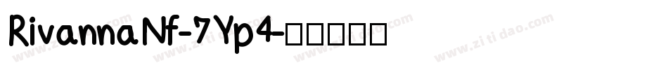 RivannaNf-7Yp4字体转换