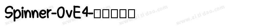 Spinner-0vE4字体转换