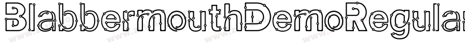 BlabbermouthDemoRegular-Px4B字体转换 BlabbermouthDemoRegular-Px4B字体转换