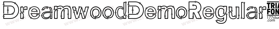 DreamwoodDemoRegular-Zj3q字体转换