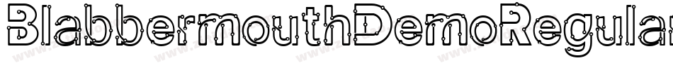 BlabbermouthDemoRegular-Px4B字体转换 BlabbermouthDemoRegular-Px4B字体转换