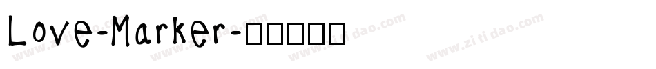 Love-Marker字体转换