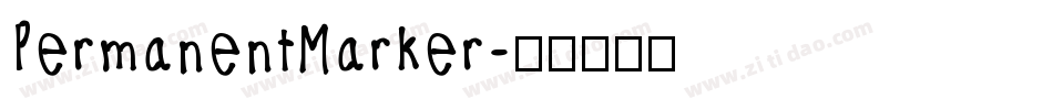 PermanentMarker字体转换