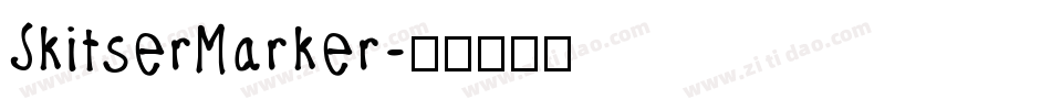 SkitserMarker字体转换