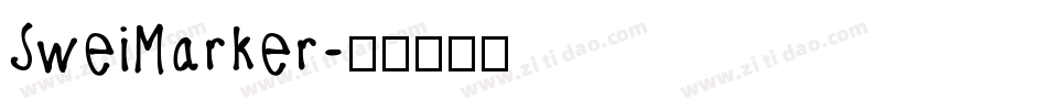 SweiMarker字体转换