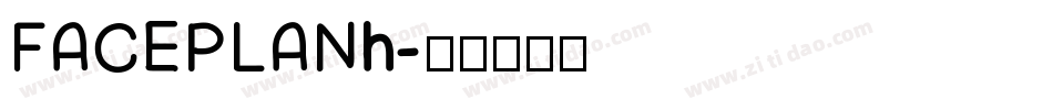 FACEPLANh字体转换