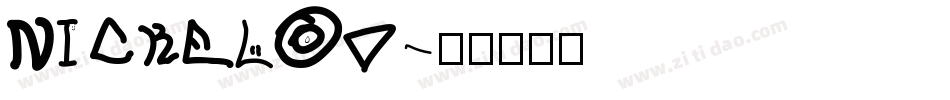 NICKELOD字体转换