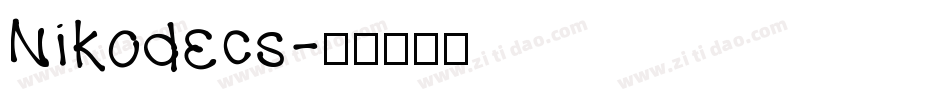 Nikodecs字体转换