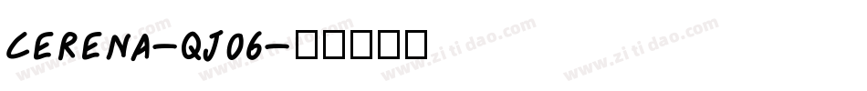 Cerena-qJ06字体转换