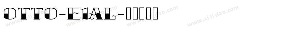 Otto-e1al字体转换