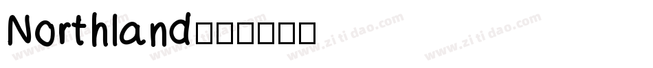 Northland字体转换
