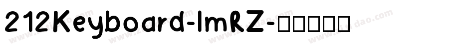 212Keyboard-lmRZ字体转换