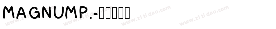 MAGNUMP.字体转换