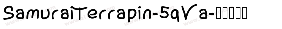 SamuraiTerrapin-5qVa字体转换