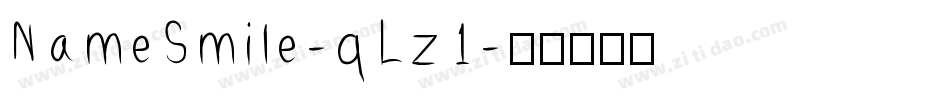 NameSmile-qLz1字体转换