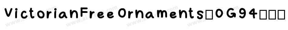 VictorianFreeOrnaments-0G94字体转换