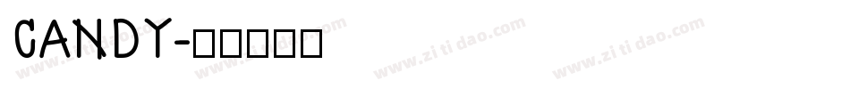 CANDY字体转换