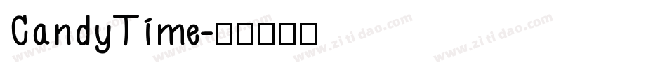 CandyTime字体转换