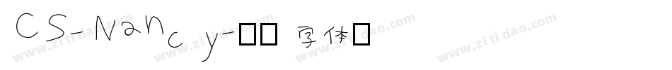 CS-Nancy字体转换