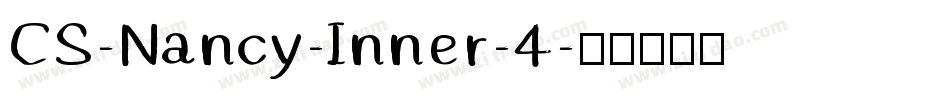 CS-Nancy-Inner-4字体转换
