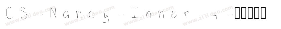 CS-Nancy-Inner-4字体转换