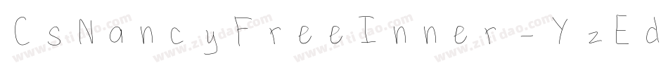 CsNancyFreeInner-YzEdv字体转换