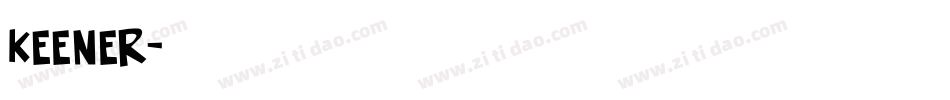 Keener字体转换