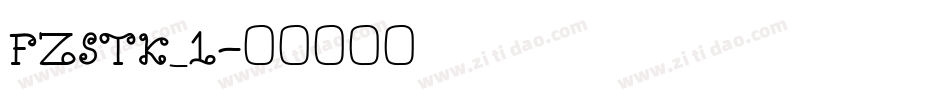 FZSTK_1字体转换