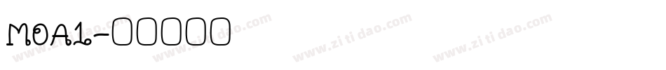 MOA1字体转换