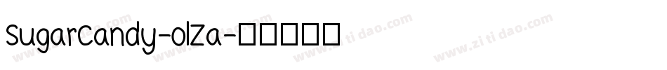 SugarCandy-olZa字体转换