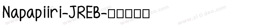 Napapiiri-JREB字体转换