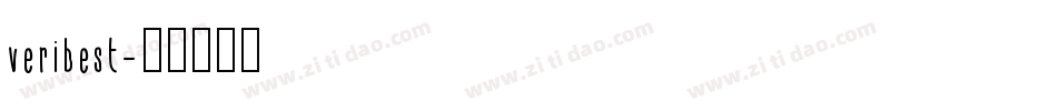 veribest字体转换