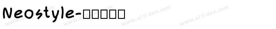 Neostyle字体转换