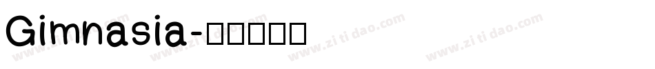 Gimnasia字体转换