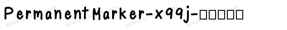 PermanentMarker-x99j字体转换