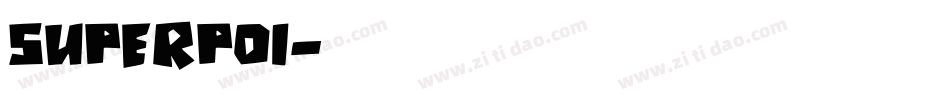 SUPERPOI字体转换