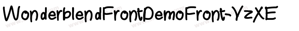 WonderblendFrontDemoFront-YzXE2字体转换