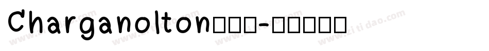 Charganolton生成器字体转换