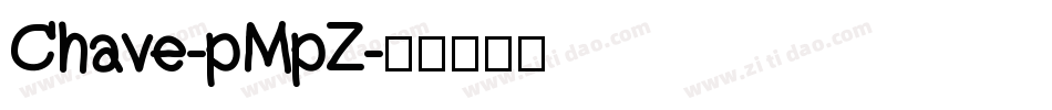 Chave-pMpZ字体转换