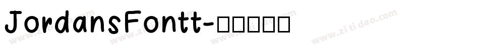 JordansFontt字体转换