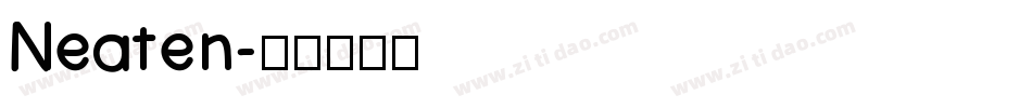 Neaten字体转换