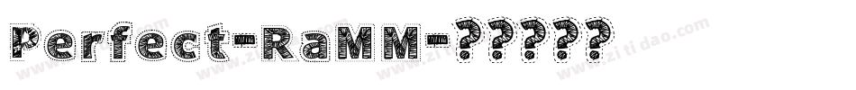 Perfect-RaMM字体转换