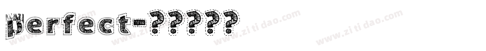 perfect字体转换
