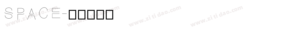 SPACE字体转换