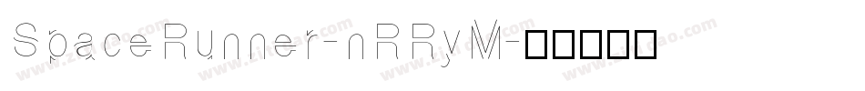 SpaceRunner-nRRyM字体转换